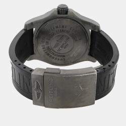 Pre Owned Breitling Yellow Stainless Steel Avenger II Seawolf M17331E2/I530 Automatic Men's Wristwatch 45mm