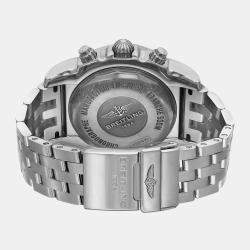 Breitling Black Stainless Steel Chronomat GMT AB041012/BA69SS Automatic  Men's Wristwatch 47mm
