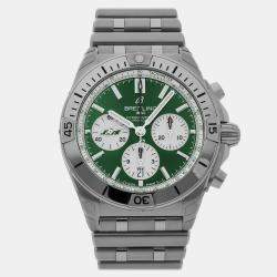 Breitling Chronomat B01 NFL New York Jets Edition AB01342B1L5A1 Automatic Men's Wristwatch 42MM