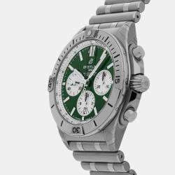 Breitling Chronomat B01 NFL New York Jets Edition AB01342B1L5A1 Automatic Men's Wristwatch 42MM