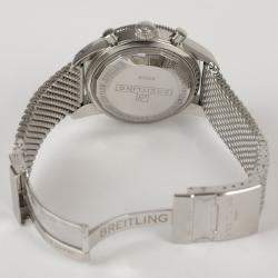 Breitling Blue Stainless Steel Superocean Heritage A13313161C1A1 Automatic Men's Wristwatch 44 mm