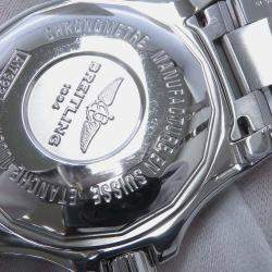 Breitling Blue Stainless Steel Superocean II Automatic Men's Wristwatch 44 mm