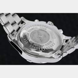 Breitling Customised Black Diamond Stainless Steel Colt A73380 Quartz Men's Wristwatch 41 mm