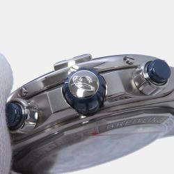Breitling Blue Stainless Steel Super Chronomat AB0136161C1A1/AB0136 Automatic Men's Wristwatch 44 mm