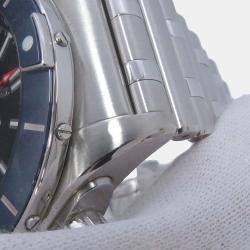 Breitling Blue Stainless Steel Super Chronomat AB0136161C1A1/AB0136 Automatic Men's Wristwatch 44 mm