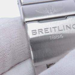 Breitling Black Stainless Steel Superocean A17366021B1A1 Automatic Men's Wristwatch 42 mm