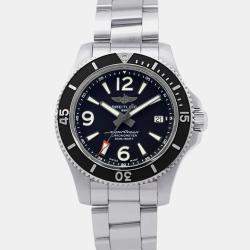 Breitling Black Stainless Steel Superocean A17366021B1A1 Automatic Men's Wristwatch 42 mm