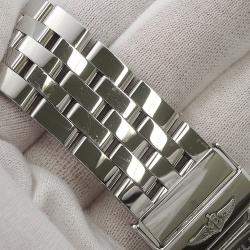 Breitling Black MOP Stainless Steel Chronomat AB01114K/BD34 Automatic Chronograph Men's Wristwatch 44 mm
