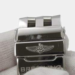 Breitling Black MOP Stainless Steel Chronomat AB01114K/BD34 Automatic Chronograph Men's Wristwatch 44 mm