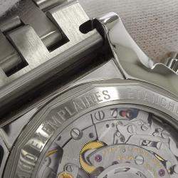 Breitling Black MOP Stainless Steel Chronomat AB01114K/BD34 Automatic Chronograph Men's Wristwatch 44 mm