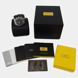 Breitling Black MOP Stainless Steel Chronomat AB01114K/BD34 Automatic Chronograph Men's Wristwatch 44 mm