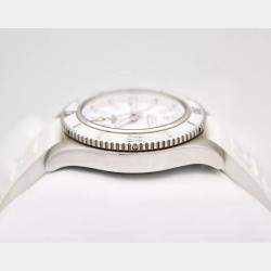 Breitling White Stainless Steel Superocean Automatic Men's Wristwatch 36 mm