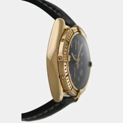 Breitling Black 18k Rose Gold Crosswind K13055 Automatic Men's Wristwatch 44mm