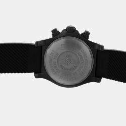 Breitling Black Stainless Steel Avenger Skyland M13380 Automatic Men's Wristwatch 45 mm