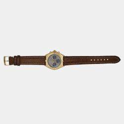 Breitling Grey Chrono Sextant K55045 Automatic Men's Wristwatch 36 mm