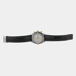 Breitling Blue Stainless Steel Chronomat B13048 Automatic Men's Wristwatch 40 mm