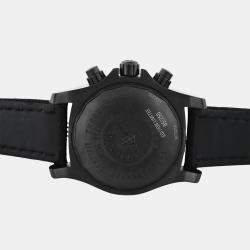 Breitling Black Stainless Steel Superocean M73310 Men's Wristwatch 46 mm