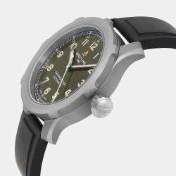 Breitling Green Titanium Navitimer EB2040 Automatic Men's Wristwatch 46 mm