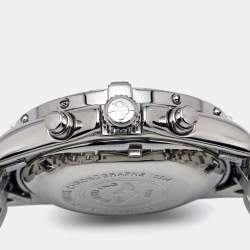 Pre Owned Breitling Black Stainless Steel Colt Chronograph Automatic A13035.1 Men's Wristwatch 42 mm