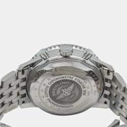 Breitling White Stainless Steel Navitimer A13324121G1A1 Automatic Men's Wristwatch 41mm