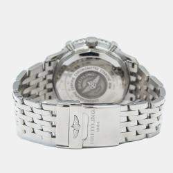 Breitling White Stainless Steel Navitimer A13324121G1A1 Automatic Men's Wristwatch 41mm