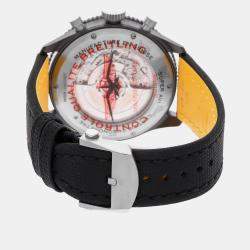 Pre-Owned Breitling Super Avi B04 Chronograph GMT 46 Tribute to Vought F4U Corsair SB04452A1C1X1