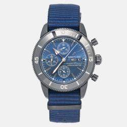 Breitling Superocean Heritage Outerknown M13313 Automatic Blue Stainless Steel Men's Wristwatch 44 mm