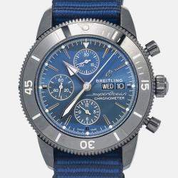 Breitling Superocean Heritage Outerknown M13313 Automatic Blue Stainless Steel Men's Wristwatch 44 mm