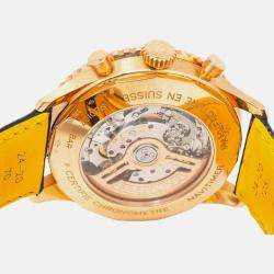 Breitling Navitimer RB0137 Automatic White 18K Rose Gold Men's Wristwatch 46 mm