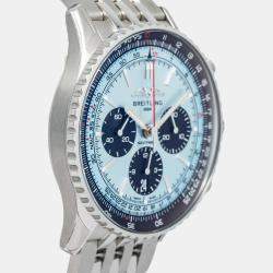 Breitling Navitimer AB0138 Automatic Blue Stainless Steel Men's Wristwatch 43 mm