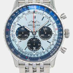 Breitling Navitimer AB0138 Automatic Blue Stainless Steel Men's Wristwatch 43 mm