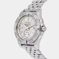 Pre-Owned Breitling Galactic A37330121G1A1 Automatic Silver Stainless Steel Women's Wristwatch 36 mm
