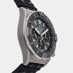 Pre Owned Breitling Super Chronomat B01 EB0136251M1S1 Automatic Black Titanium Men’s Wristwatch 44mm
