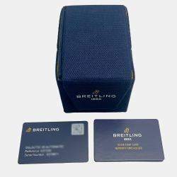 Pre Owned Breitling Premier B01 Chronograph AB0118221G1X2 Automatic Silver Stainless Steel Men’s Wristwatch 42mm