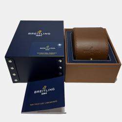 Pre Owned Breitling Navitimer Aviator 8 B01 Chronograph RB0117131Q1P1 Automatic Brown 18k Rose Gold Men’s Wristwatch 43mm