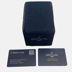 Pre Owned Breitling Chronomat AB0115111B1A1 Automatic Black Stainless Steel Men’s Wristwatch 44 mm