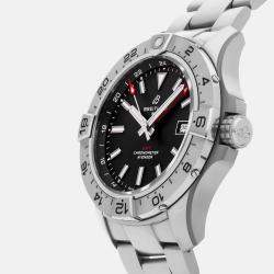 Pre Owned Breitling Avenger A32320101B1A1 Automatic Black Stainless Steel Men’s Wristwatch 44 mm