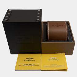 مملوكة مسبقًا Breitling Chronomat AB0115101F1A1 Automatic Gray Stainless Steel Men’s Wristwatch 44 mm