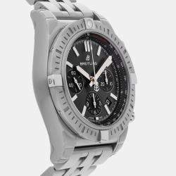 Pre Owned Breitling Chronomat AB0115101F1A1 Automatic Grey Stainless Steel Men’s Wristwatch 44 mm