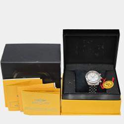Pre Owned Breitling Chronomat A13356 Automatic Silver Stainless Steel Men's Wristwatch 44 mm