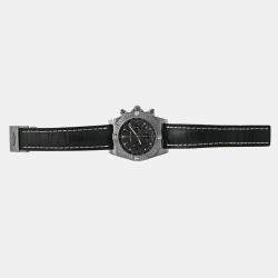 Pre Owned Breitling Chronomat AB0115 Automatic Black Stainless Steel Men's Wristwatch 44 mm
