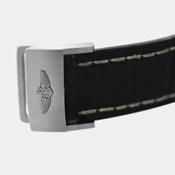 Pre Owned Breitling Chronomat AB0115 Automatic Black Stainless Steel Men's Wristwatch 44 mm