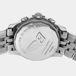 Pre Owned Breitling Bentley Mark VI P26362 Automatic Silver Platinum Stainless Steel Men's Wristwatch 42 mm