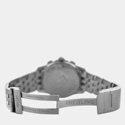 Pre Owned Breitling Bentley Mark VI P26362 Automatic Silver Platinum Stainless Steel Men's Wristwatch 42 mm