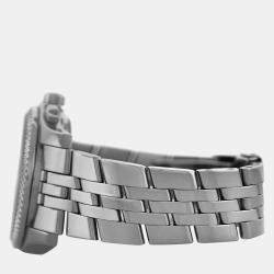 Pre Owned Breitling Bentley Mark VI P26362 Automatic Silver Platinum Stainless Steel Men's Wristwatch 42 mm