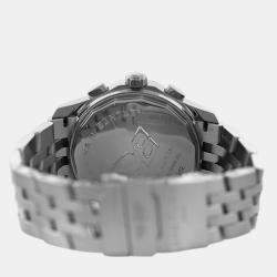 Pre Owned Breitling Bentley Mark VI P26362 Automatic Silver Platinum Stainless Steel Men's Wristwatch 42 mm