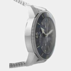 Pre Owned Breitling Superocean A13313 Automatic Blue Stainless Steel Men's Wristwatch 44 mm
