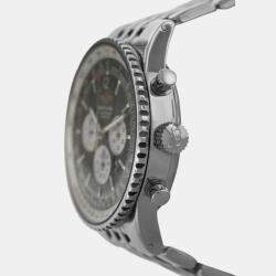 Pre Owned Breitling Navitimer A35340 Automatic Black Stainless Steel Men's Wristwatch 43 mm