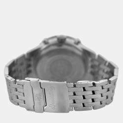 Pre Owned Breitling Navitimer A35340 Automatic Black Stainless Steel Men's Wristwatch 43 mm