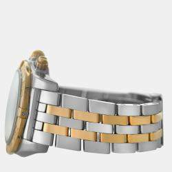 Pre Owned Breitling Chronomat CB0110 Automatic Black 18k Rose Gold Stainless Steel Men's Wristwatch 44 mm